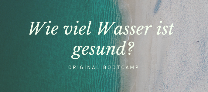 Wasser Wie Viel Und Wieso Muss Ich Eigentlich Trinken Original Bootcamp